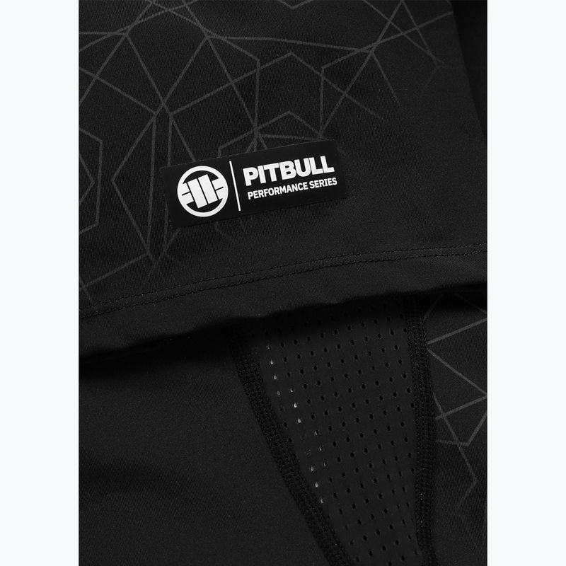 Мъжки рашгард Pitbull Ray Rashguard fluo green 8
