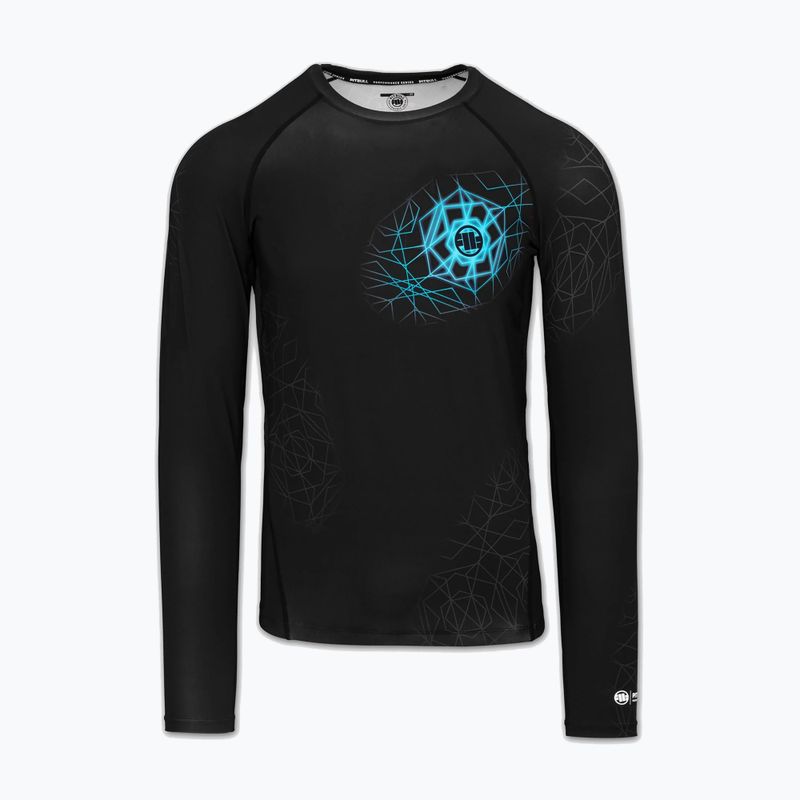 Мъжка блуза с дълъг ръкав за водни спортове Pitbull Ray Rashguard sky blue 3