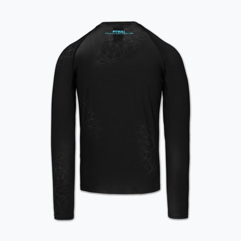 Мъжка блуза с дълъг ръкав за водни спортове Pitbull Ray Rashguard sky blue 4