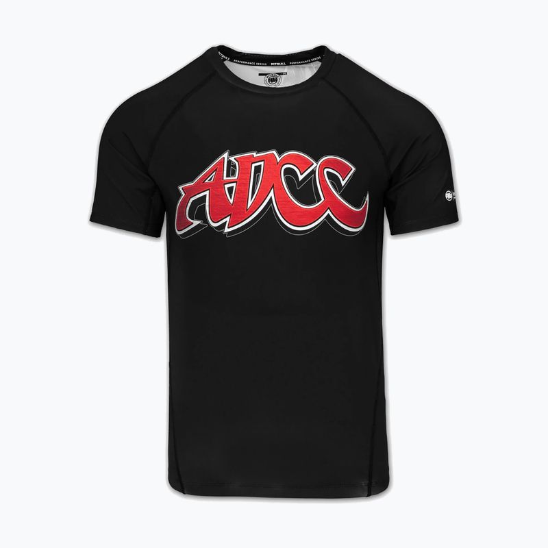 Мъжки рашгард Pitbull ADCC Rashguard black 3
