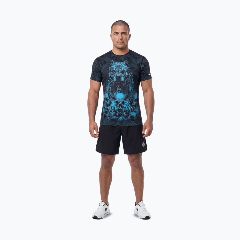Мъжка тениска Pitbull Mesh Guardian Angel black 2