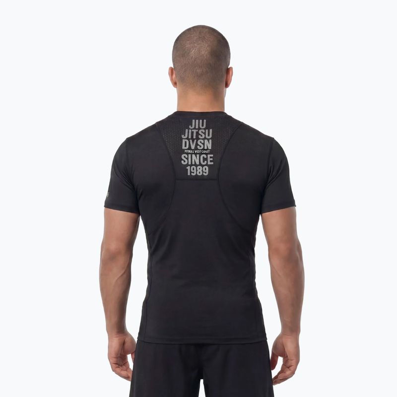 Мъжка тениска Pitbull Mesh Jiu Jitsu black 3