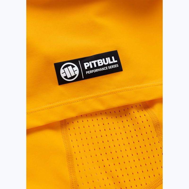 Мъжка тениска Pitbull Palms mesh yellow logo 9