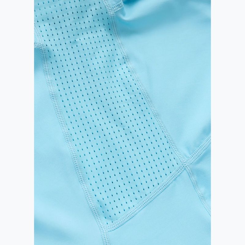 Мъжка тениска Pitbull Palms mesh light blue logo 9