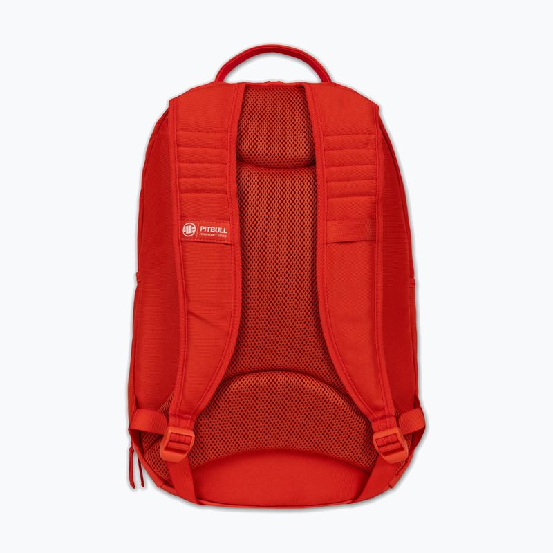 Градска раница Pitbull Athletic Logo fluo/red 2