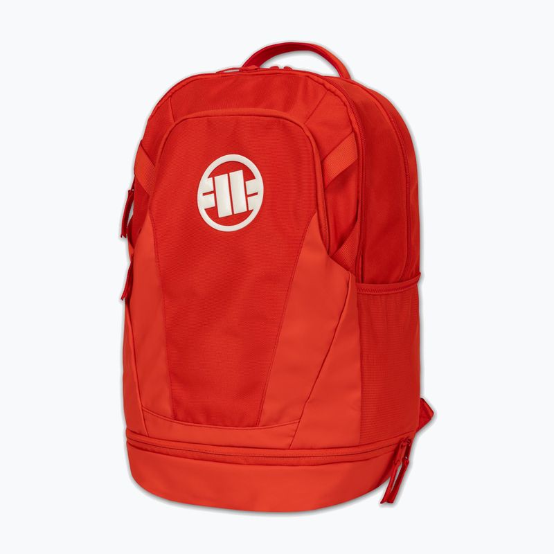 Градска раница Pitbull Athletic Logo fluo/red 3
