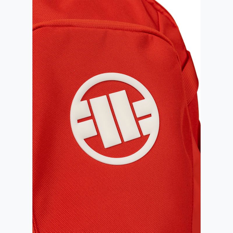 Градска раница Pitbull Athletic Logo fluo/red 5