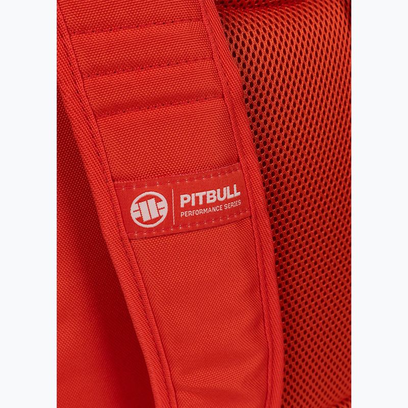Градска раница Pitbull Athletic Logo fluo/red 10