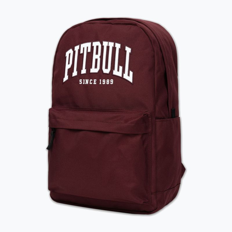 Градска раница Pitbull Norton dark burgundy 2