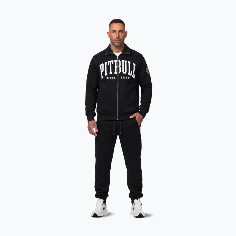 Мъжки суитшърт Pitbull Norton Zipped black 2