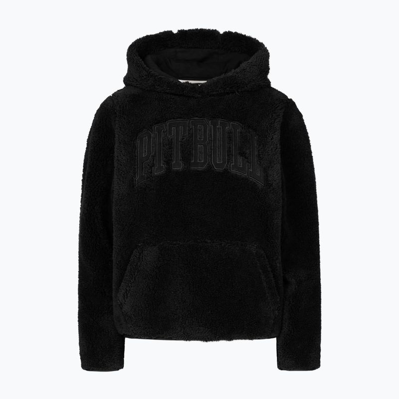 Дамски суитшърт Pitbull Aragona Norton Hooded black 3