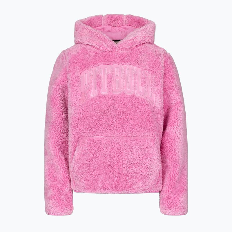Дамски суитшърт Pitbull Aragona Norton Hooded dark chocolate 7