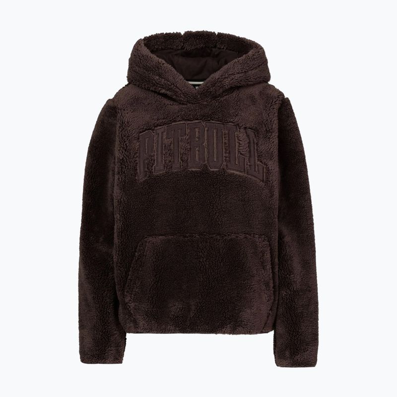 Дамски суитшърт Pitbull Aragona Norton Hooded grey/melange 6