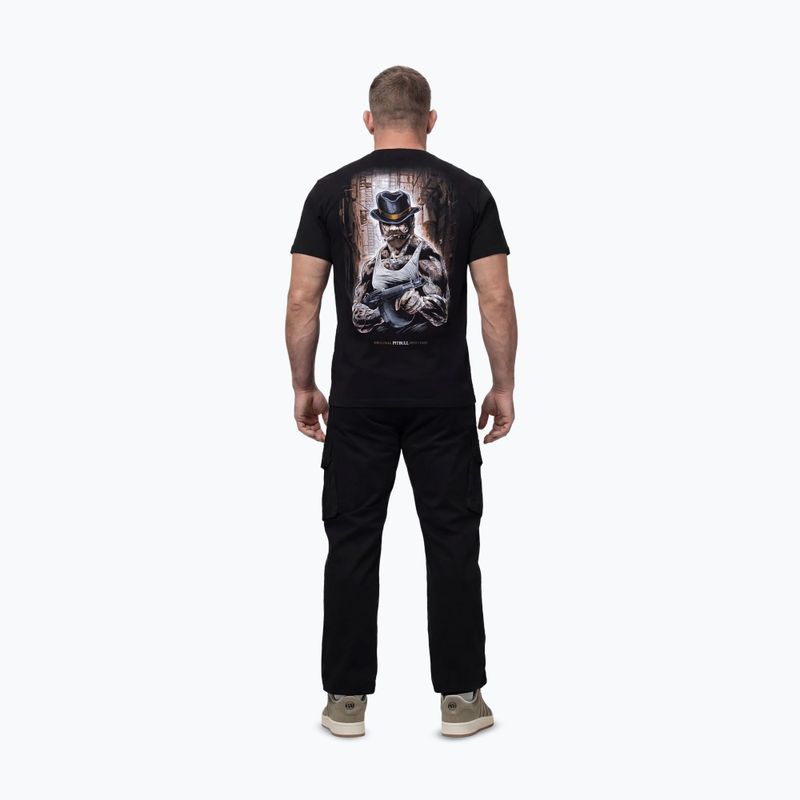 Мъжка тениска Pitbull Hatter black 4