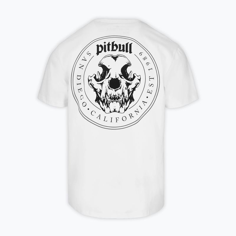 Мъжка тениска Pitbull O'Side Skull white 6