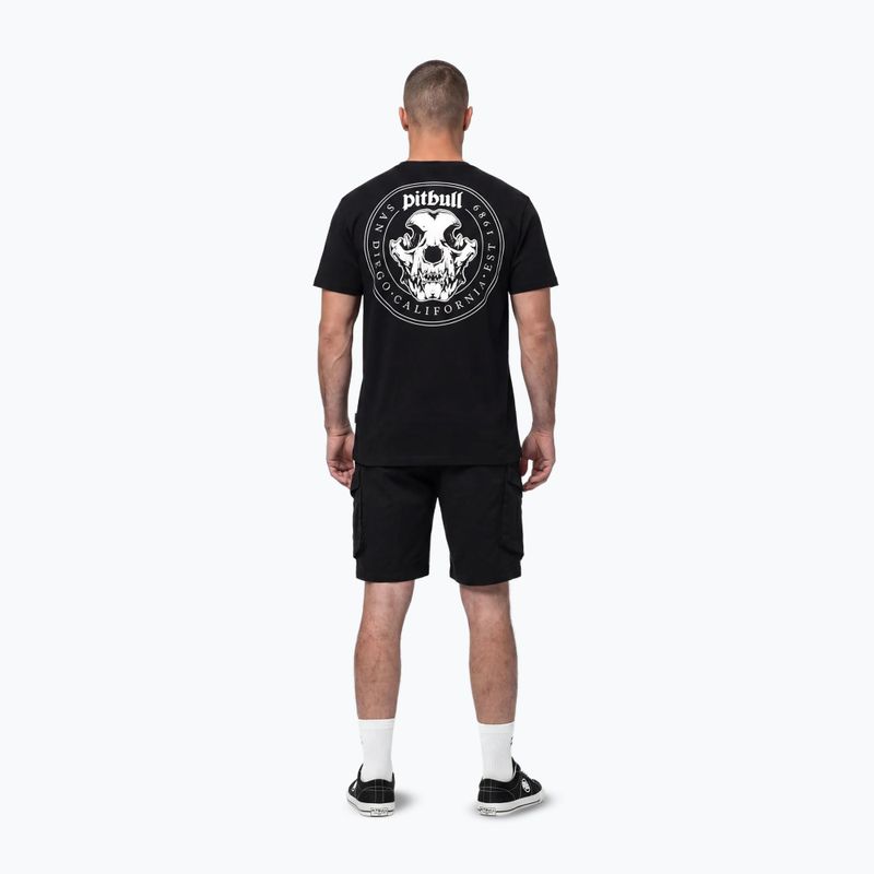 Мъжка тениска Pitbull O'Side Skull black 3