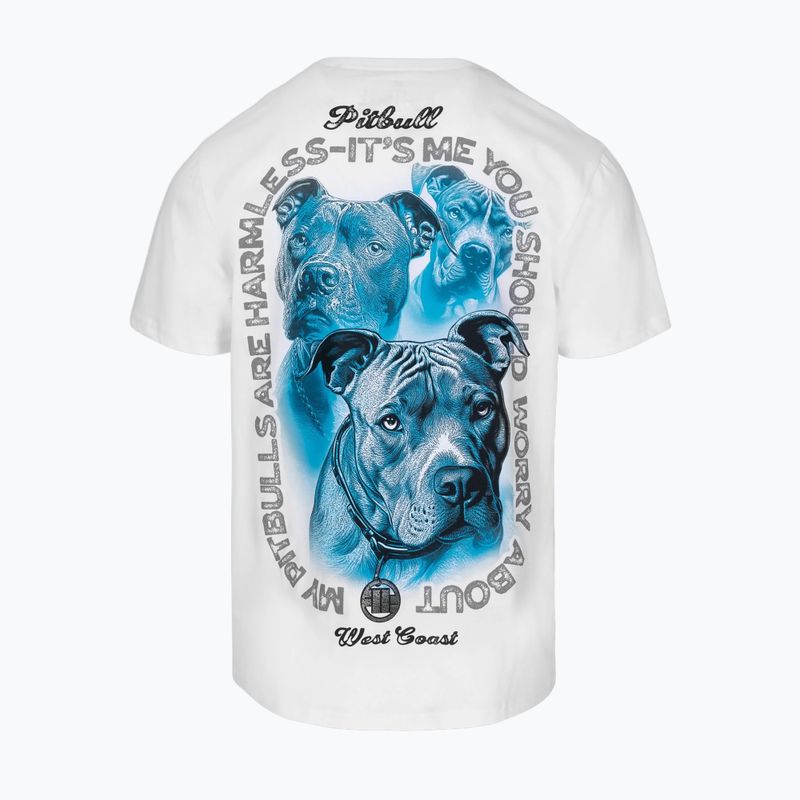 Мъжка тениска Pitbull Protector white 6