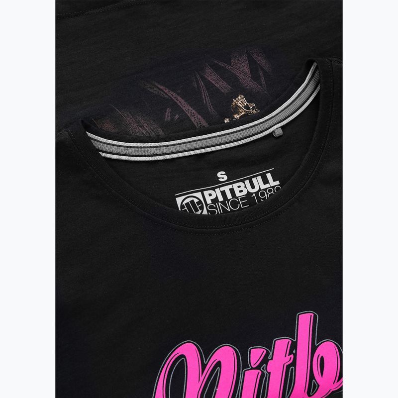 Дамска тениска Pitbull Santa Muerte black/pink 7