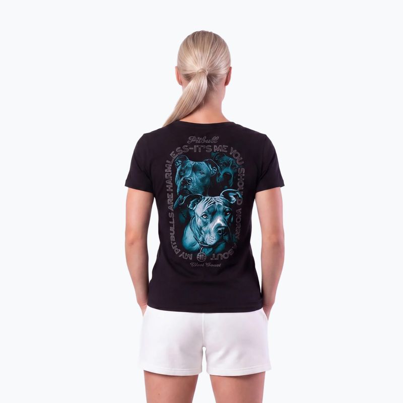 Дамска тениска Pitbull Protector black 3