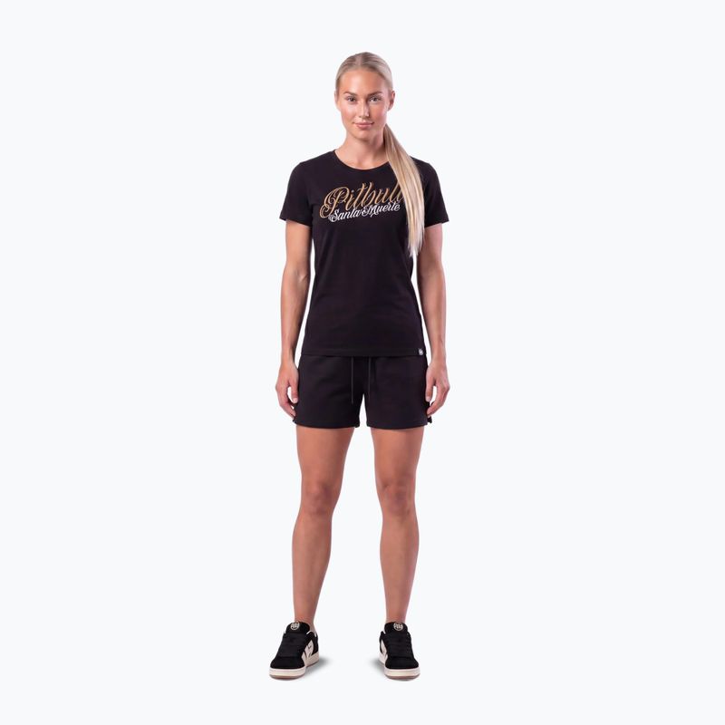 Дамска тениска Pitbull Santa Muerte black 2