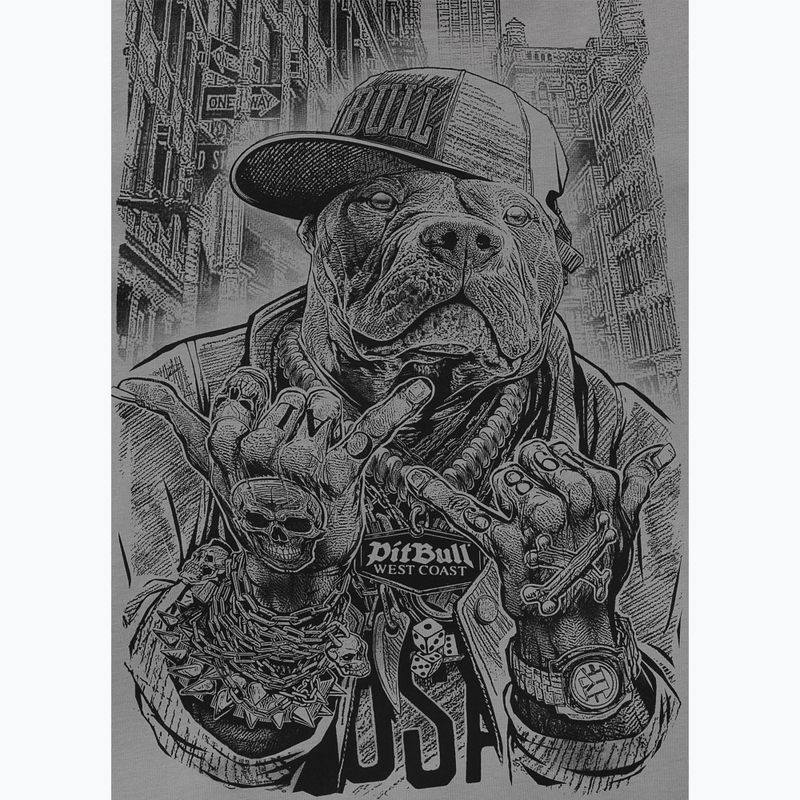 Мъжка тениска Pitbull Avenue grey 5
