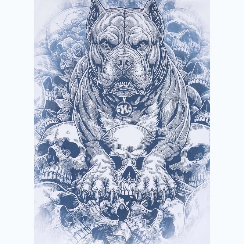 Мъжка тениска Pitbull Guardian Angel white 5
