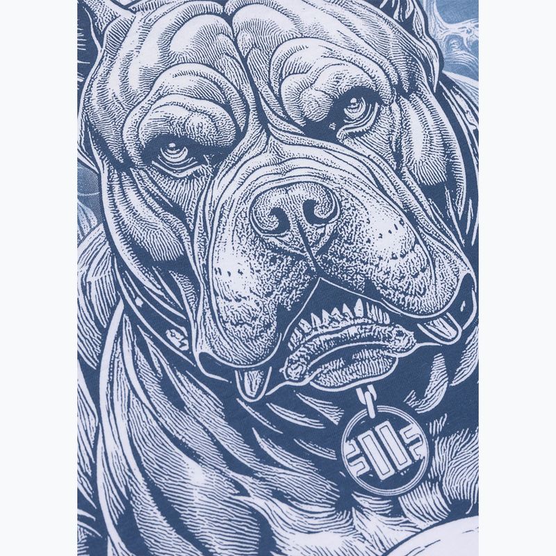 Мъжка тениска Pitbull Guardian Angel white 6