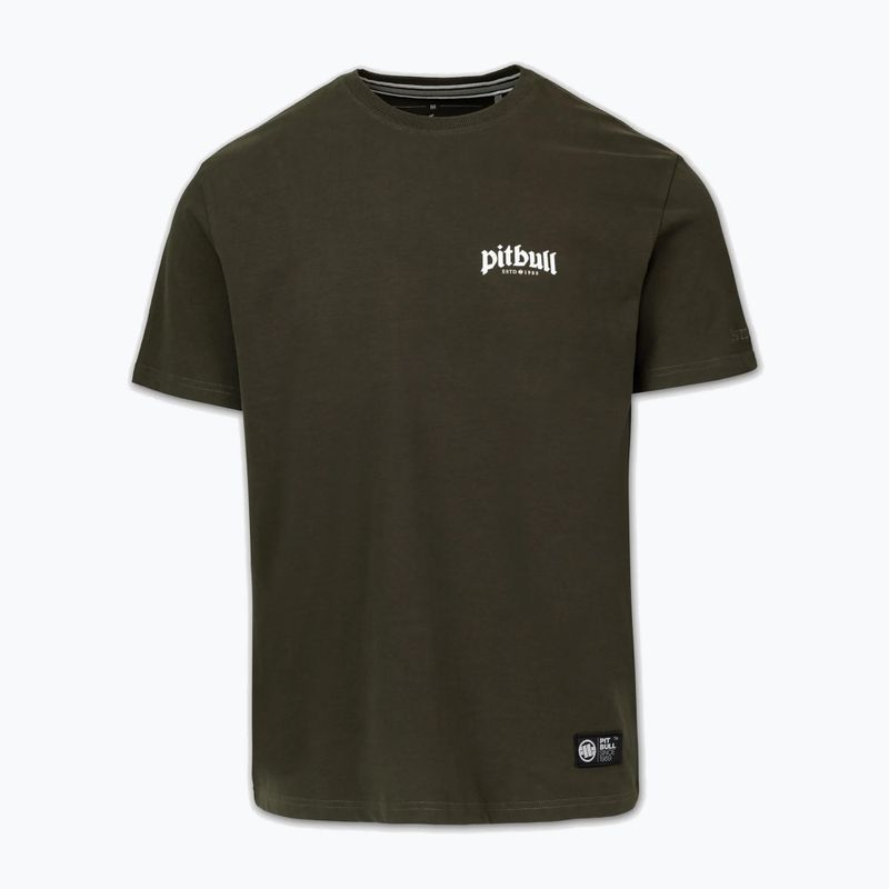 Мъжка тениска Pitbull O'Side Small dark green 2
