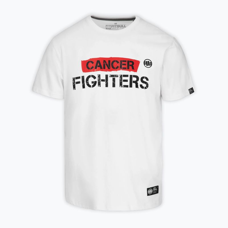 Мъжка тениска Pitbull Cancer Fighters white 3