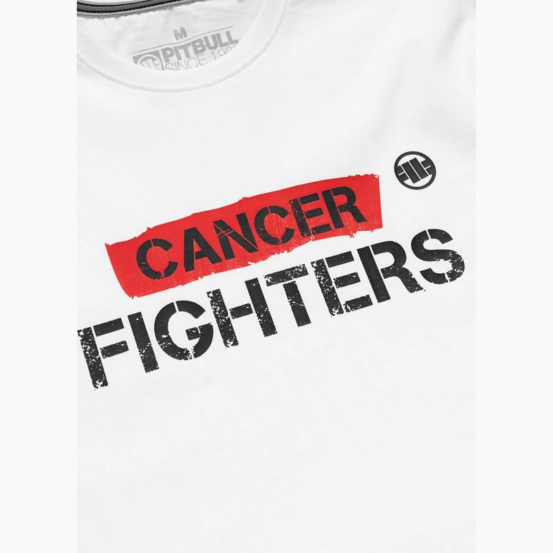 Мъжка тениска Pitbull Cancer Fighters white 6