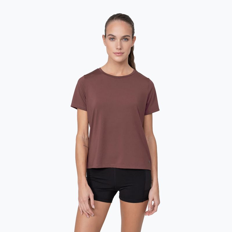 Дамска тренировъчна тениска 4F H4Z22-TSDF010 burgundy