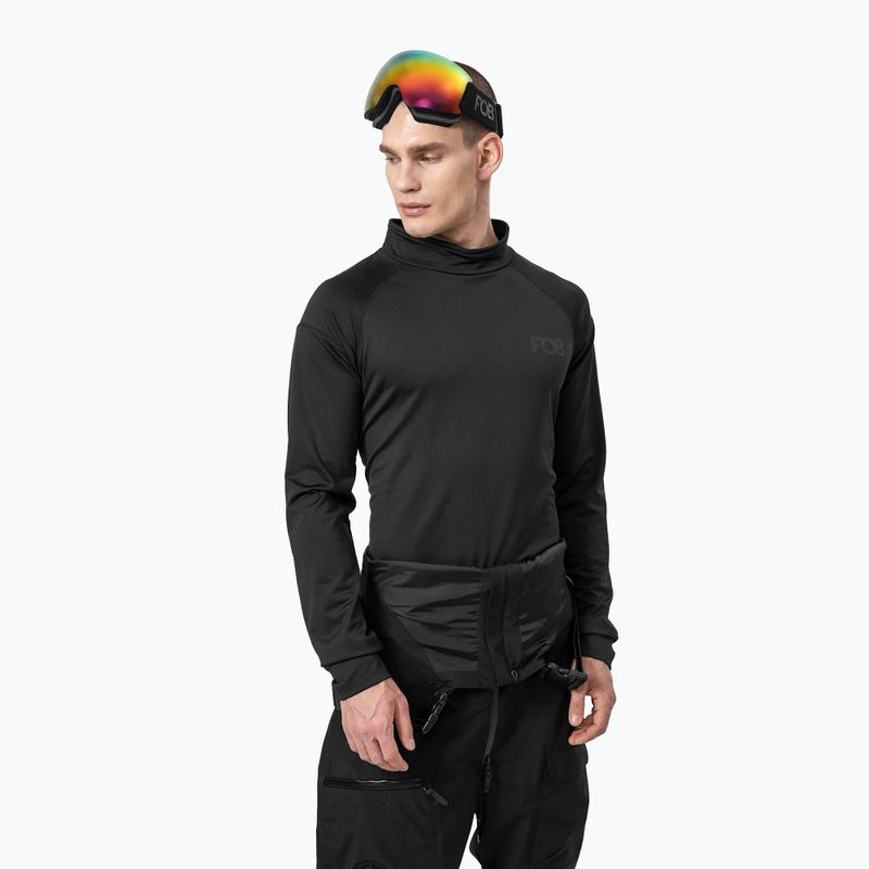 Мъжка термоактивна блуза 4F BIMD033 deep black