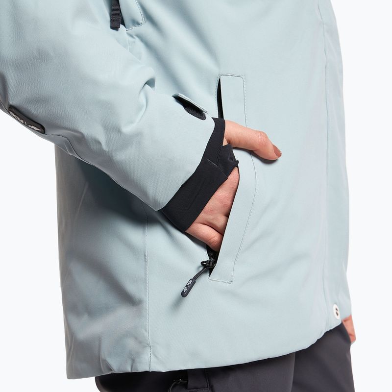 Дамско яке за сноуборд 4F синьо H4Z22-KUDS001 6