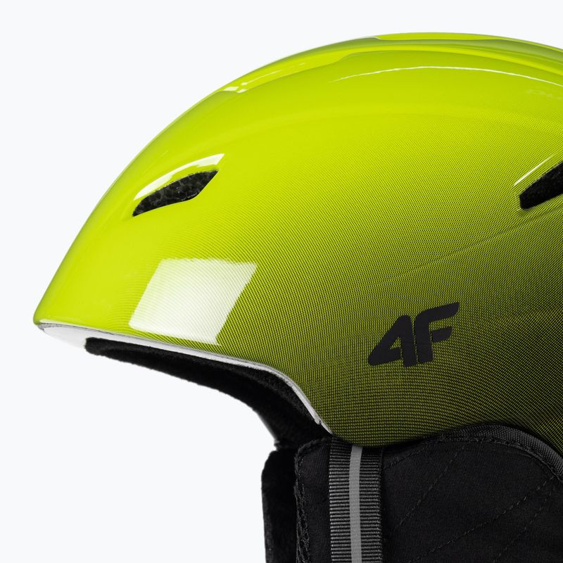Детска ски каска 4F M016 45S зелена 4FJAW22AHELM016 6