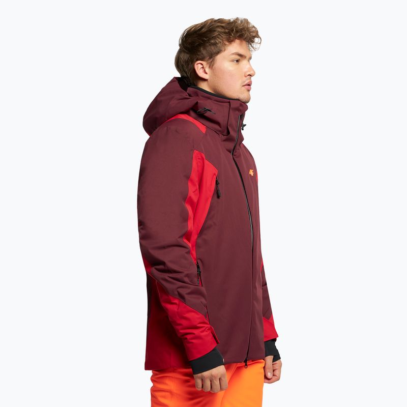 Мъжко ски яке 4F KUMN015 burgundy 3