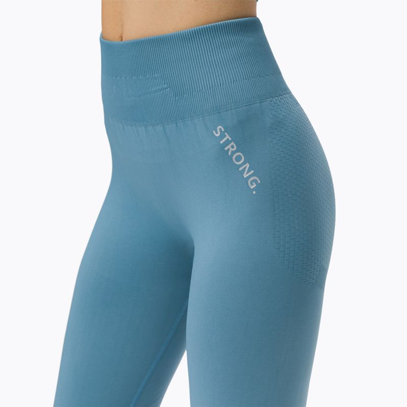 Дамски безшевни клинове STRONG POINT Shape & Comfort Push Up blue 1129 4