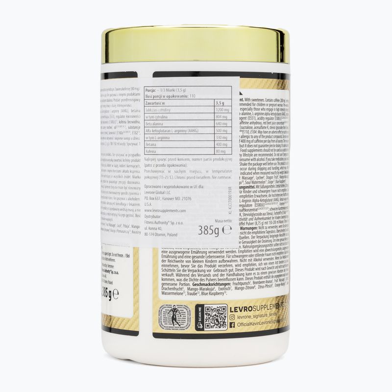 Предтренировъчен продукт Fitness Authority Levrone Gold Maryland Muscle Machine 385 г exotic 2
