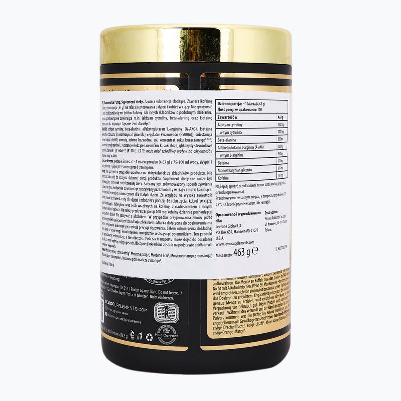 Предтренировъчен продукт Fitness Authority Levrone Shaaboo Ice Pump 463 g icy dragon fruit 2