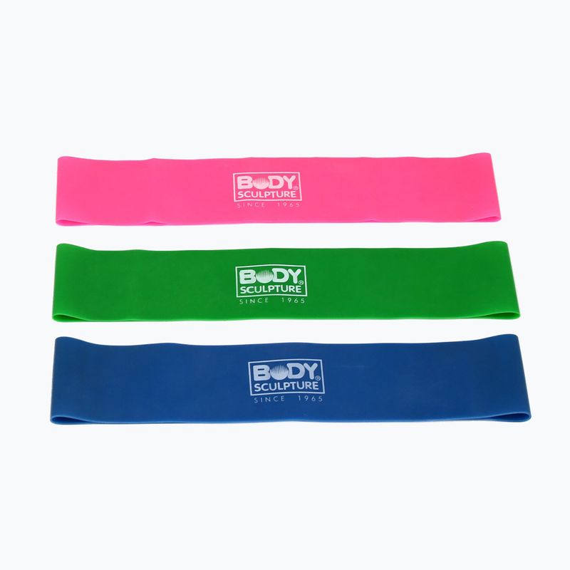 Лента за съпротивление Body Sculpture Bb 103 pink/green/blue 2