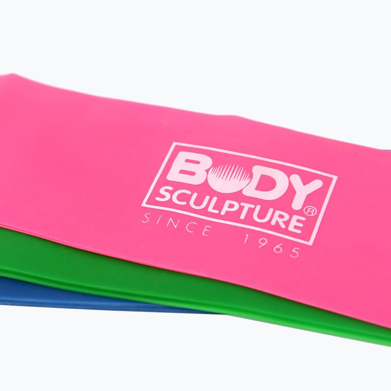 Лента за съпротивление Body Sculpture Bb 103 pink/green/blue 5