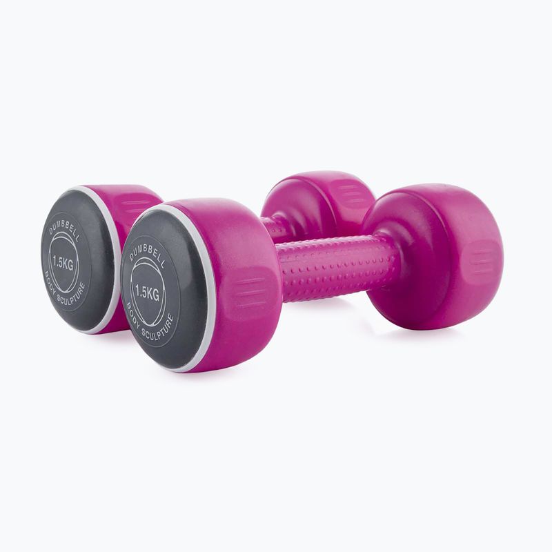 Винилови гири Body Sculpture Smart Bw 108 3 kg pink 2