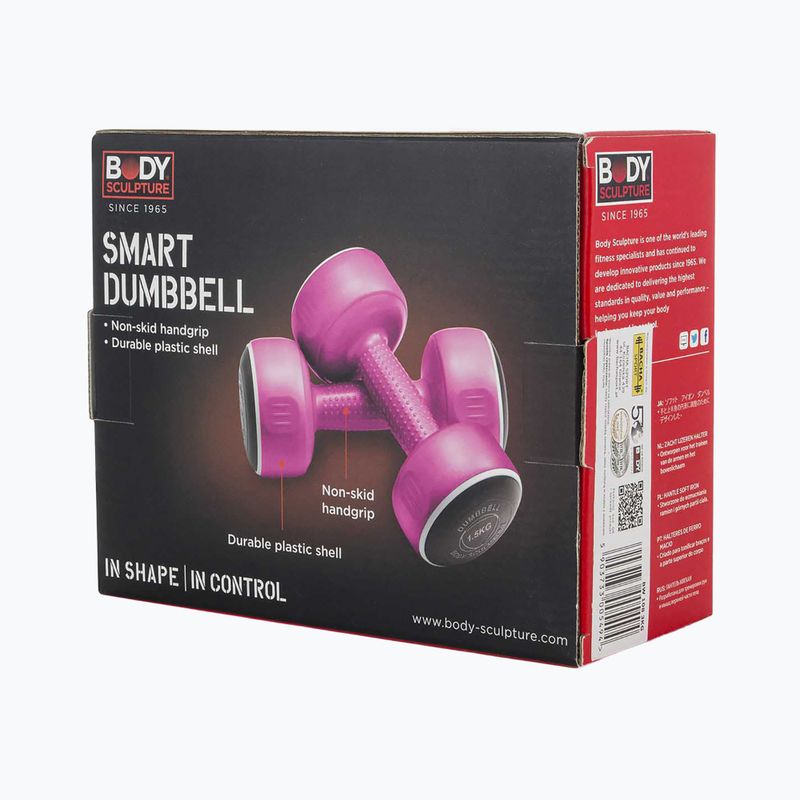 Винилови гири Body Sculpture Smart Bw 108 3 kg pink 5