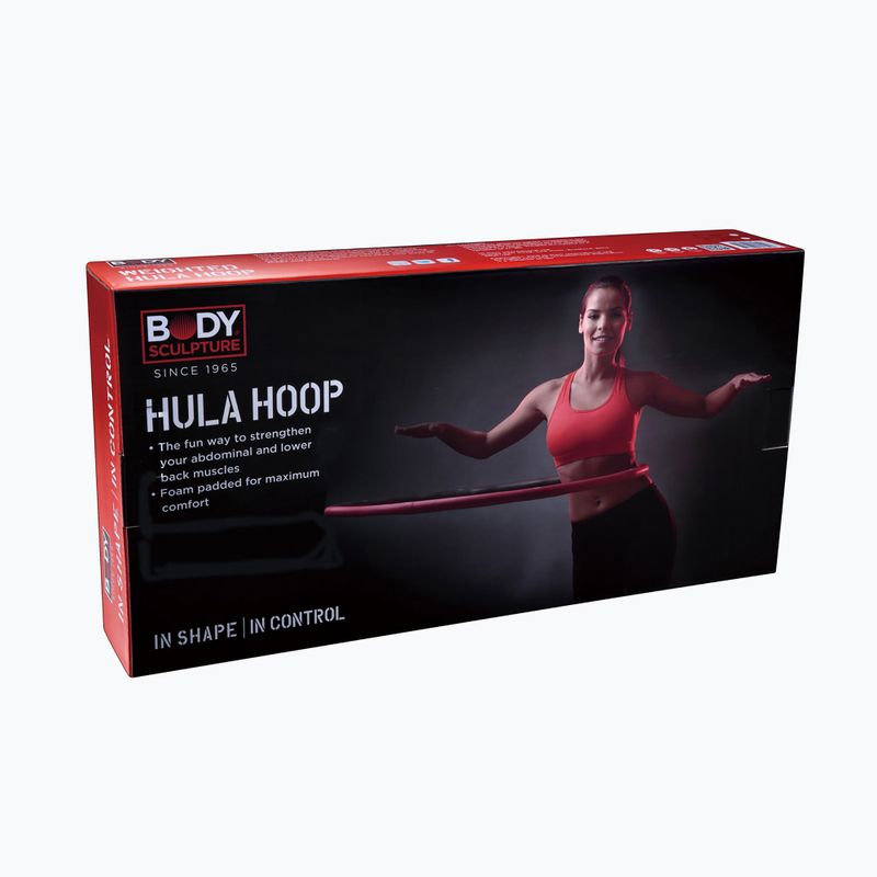 Хула хоп с възглавнички Body Sculpture Bb 6412 grey/red 5
