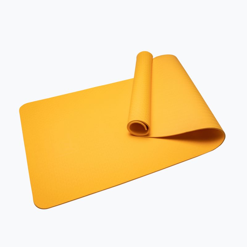 Постелка за йога Body Sculpture TPE 6 mm yellow 4