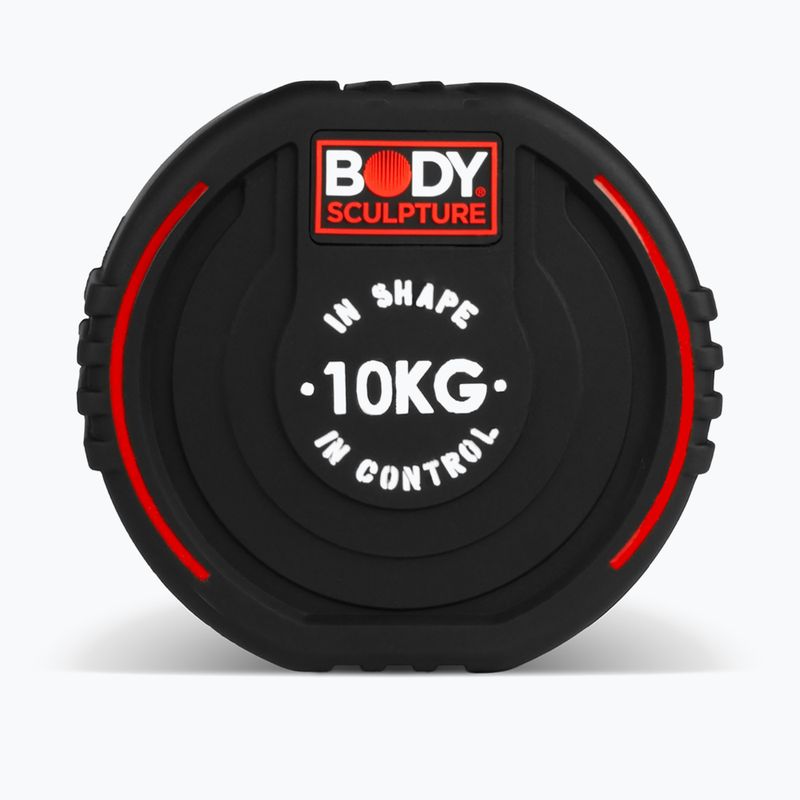 Гумиран дъмбел/гира Body Sculpture TPU BW 133 10 kg black 4