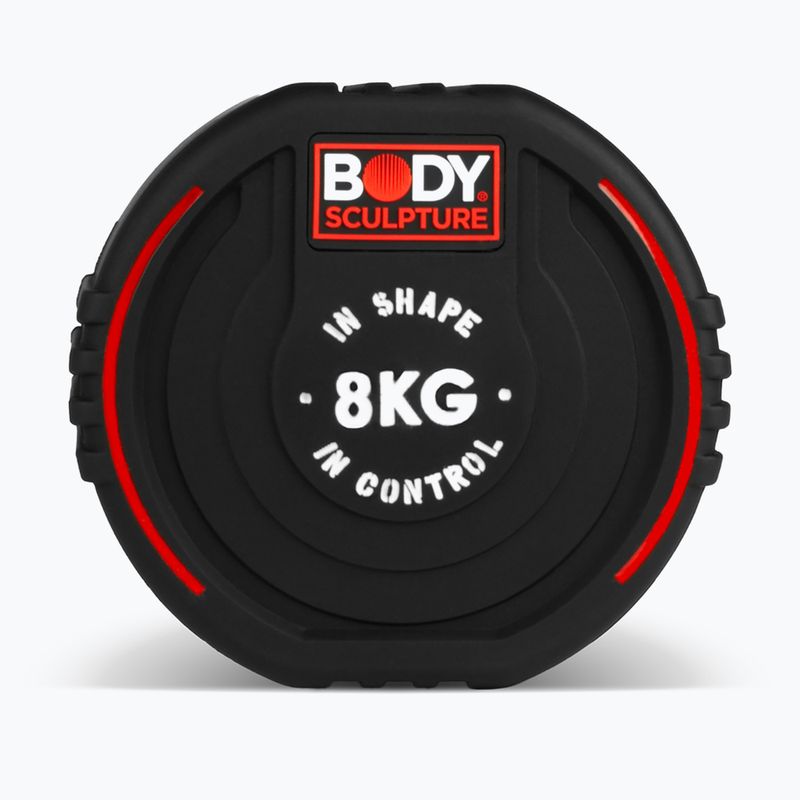 Гумиран дъмбел/гира Body Sculpture TPU BW 133 8 kg black 4