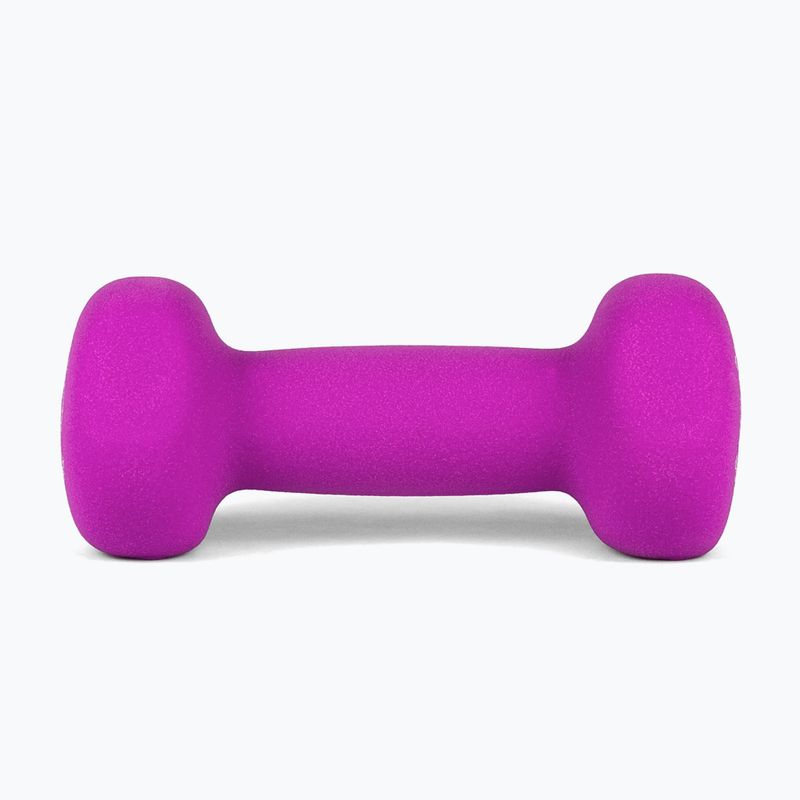 Гумиран дъмбел/гира Body Sculpture BW 513 z PVC 2 kg purple 2