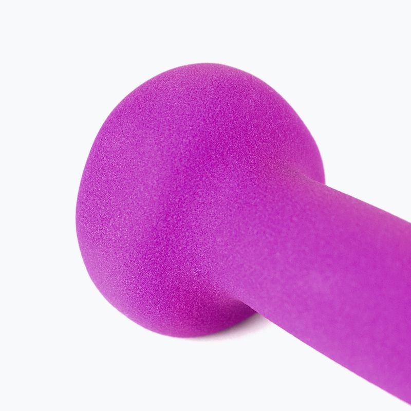 Гумиран дъмбел/гира Body Sculpture BW 513 z PVC 2 kg purple 6