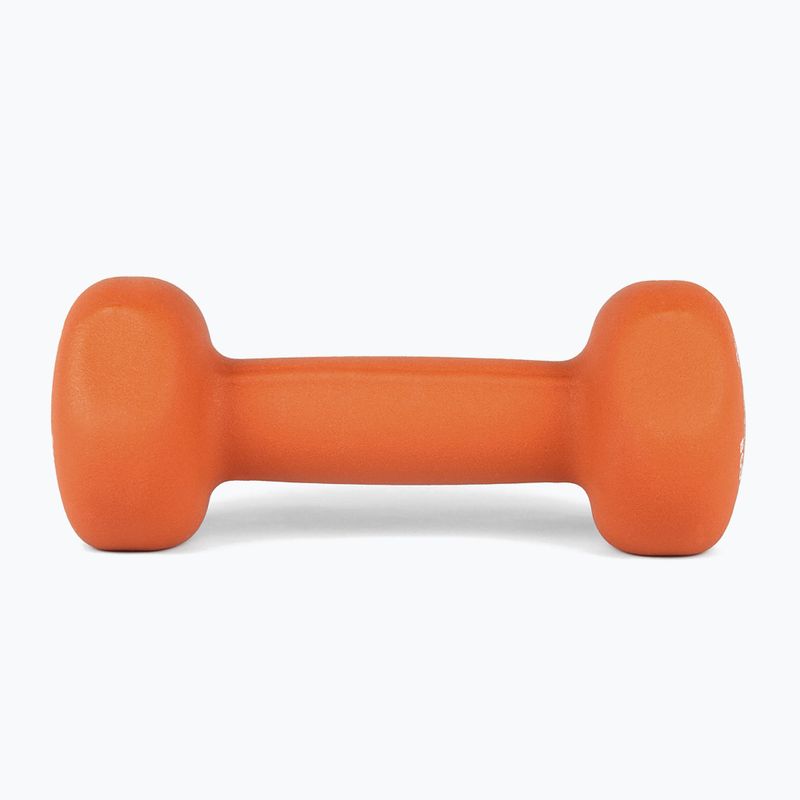 Гумиран дъмбел/гира Body Sculpture BW 513 z PVC 3 kg orange 2