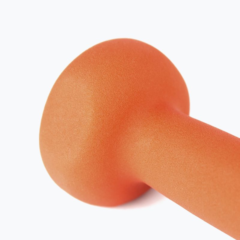 Гумиран дъмбел/гира Body Sculpture BW 513 z PVC 3 kg orange 6